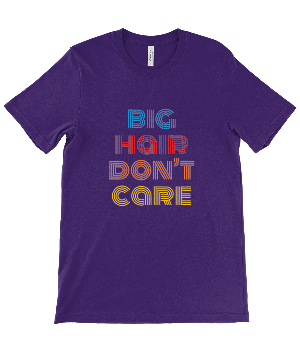 80s Big Hair - Unisex Crew Neck T-Shirt