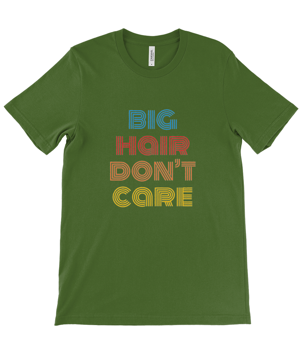 80s Big Hair -  Unisex Crew Neck T-Shirt