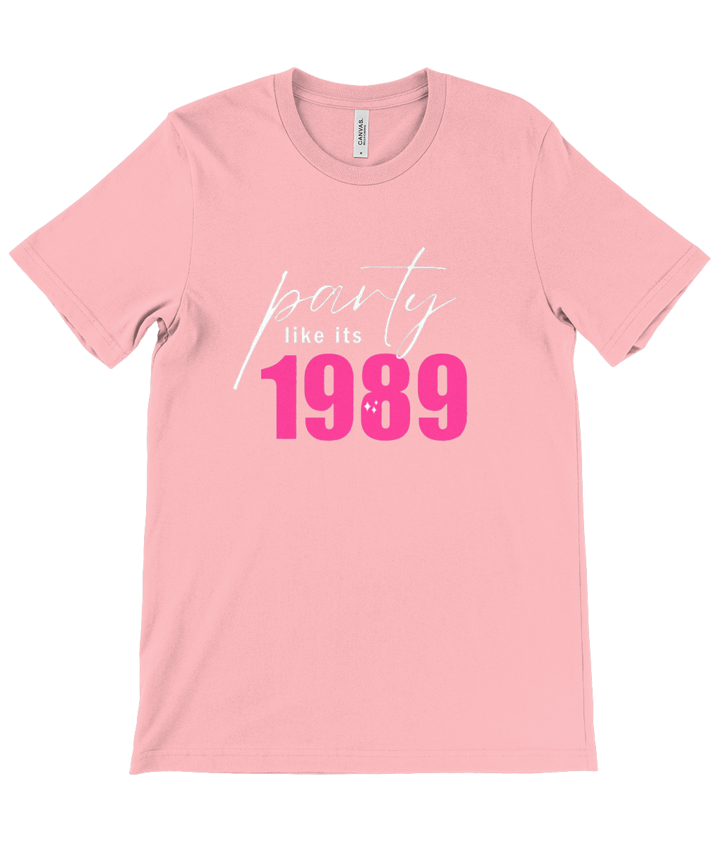 80s Party like it's '89 - Unisex Crew Neck T-Shirt