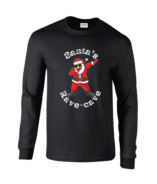 90s Santa Rave-cave - Unisex Long Sleeve T-Shirt