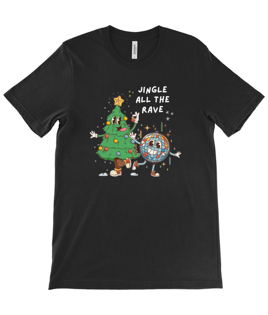 90s Jingle Rave - Unisex Crew Neck T-Shirt