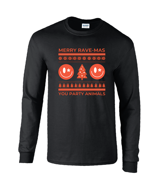 90s Rave-mas - Unisex Long Sleeve T-Shirt