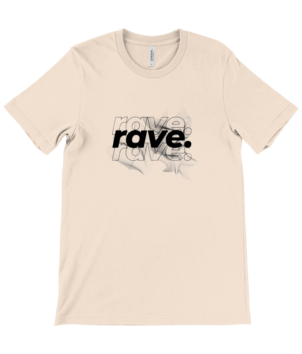 90s Rave. - light - Unisex Crew Neck T-Shirt