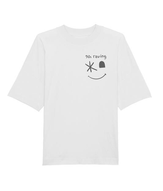 90s Raving Smiley Wink Light! Unisex Blaster T-Shirt