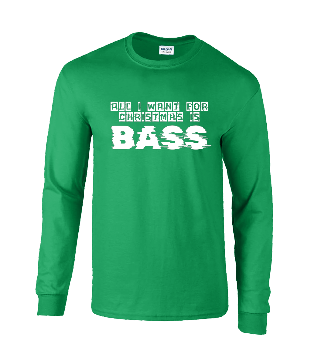 90s Christmas Bass - Unisex Long Sleeve T-Shirt
