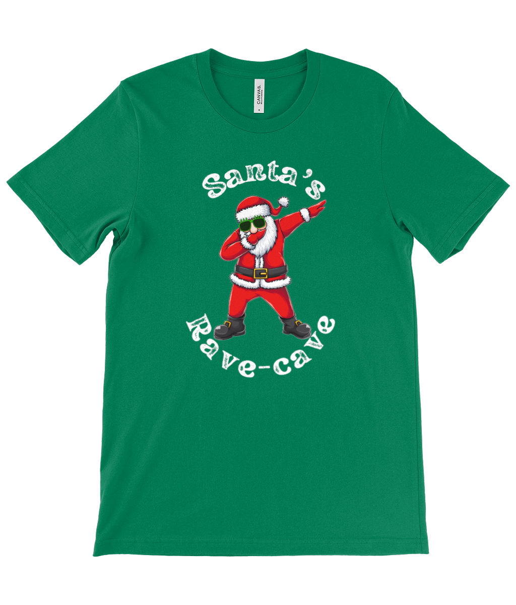 90s Santa Rave-cave - Unisex Crew Neck T-Shirt
