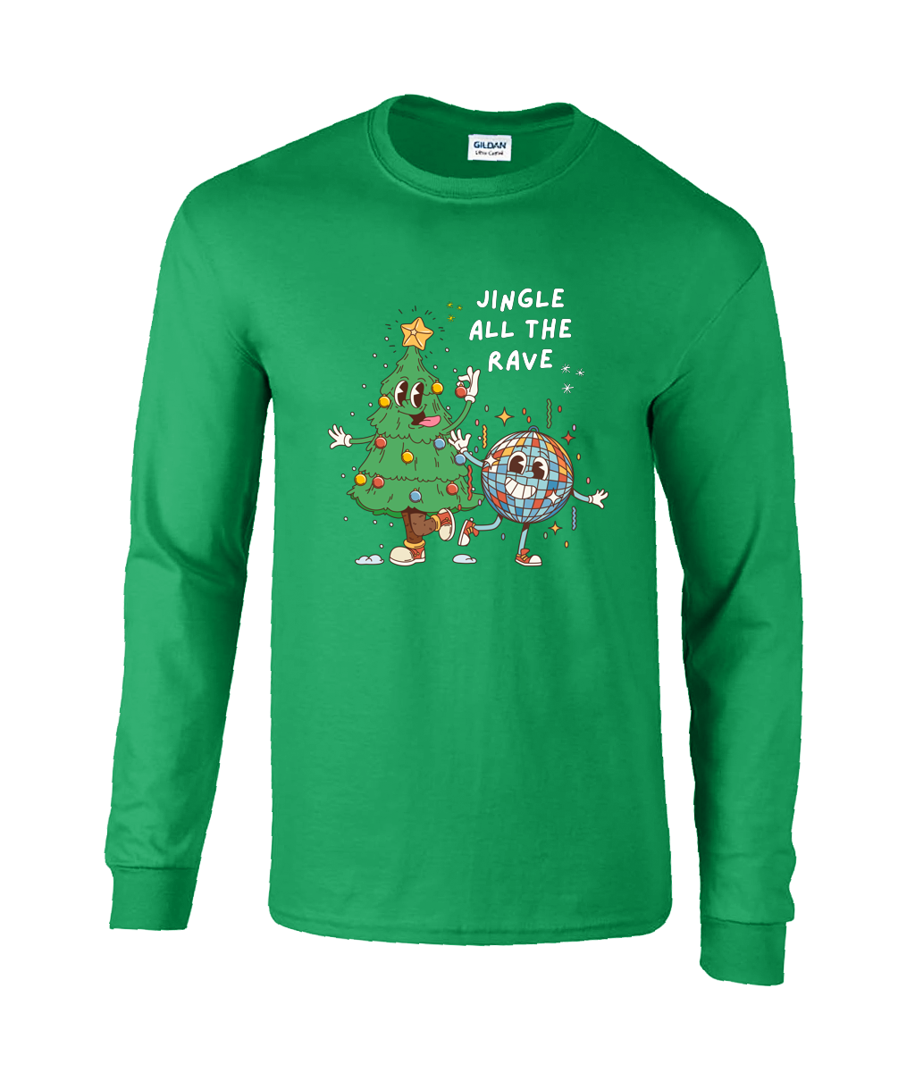 90s Jingle Rave - Unisex Long Sleeve T-Shirt