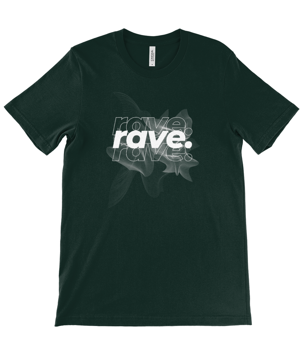 90s Rave. - dark - Unisex Crew Neck T-Shirt