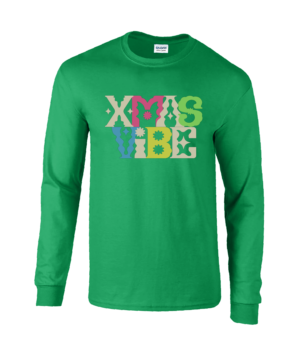 80s Xmas Vibe - Unisex Long Sleeve T-Shirt