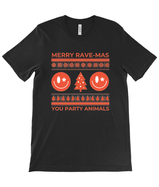 90s Rave-mas - Unisex Crew Neck T-Shirt