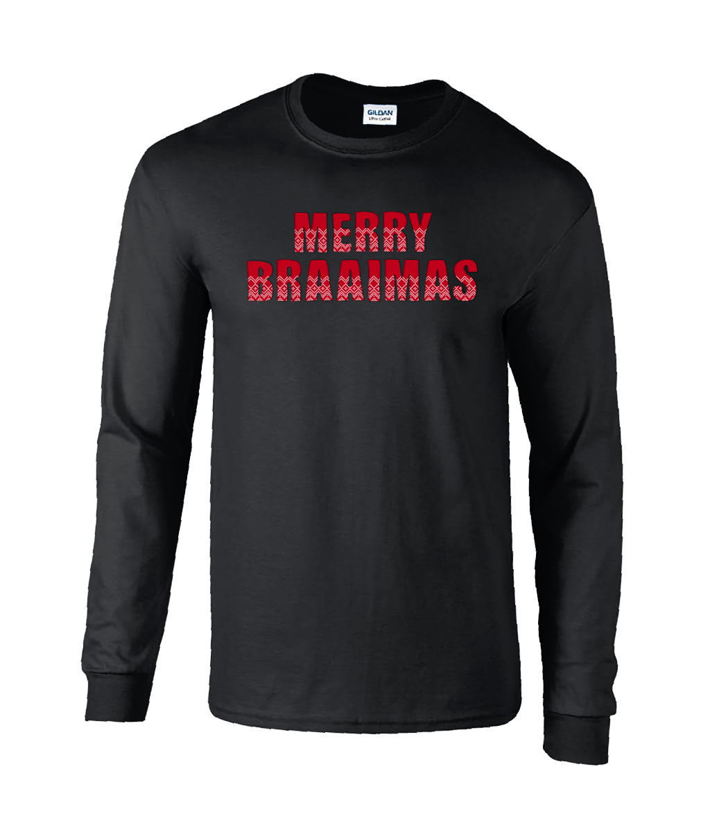 Xmas Braaimas -  Unisex Long Sleeve T-Shirt