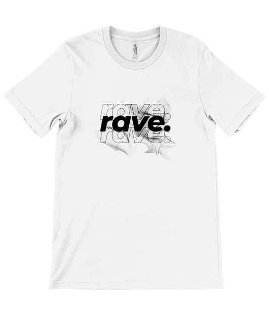 90s Rave. - light - Unisex Crew Neck T-Shirt