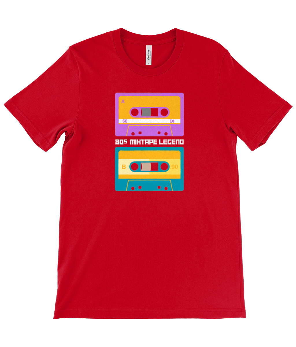 80s Mixtape Legend! Unisex Crew Neck T-Shirt