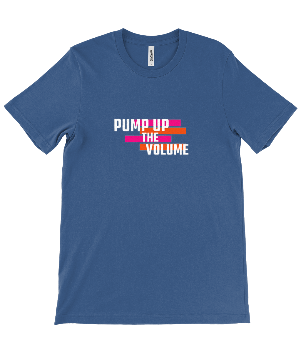 80s Pump up the volume! - Unisex Crew Neck T-Shirt